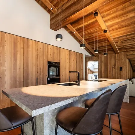 Viscaria Penthouse With Amazing Matterhorn View 公寓 采尔马特