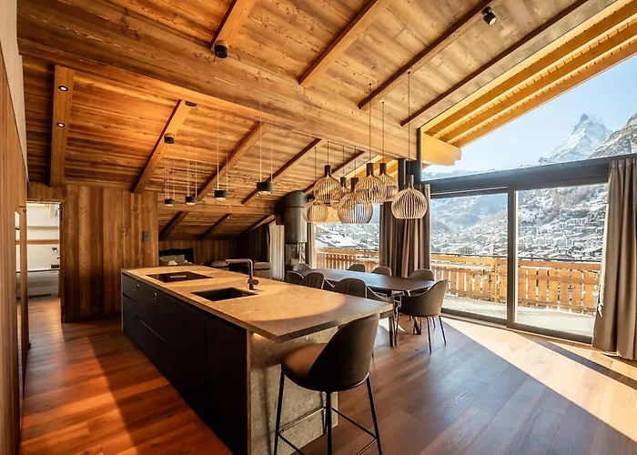 Viscaria Penthouse With Amazing Matterhorn View 公寓