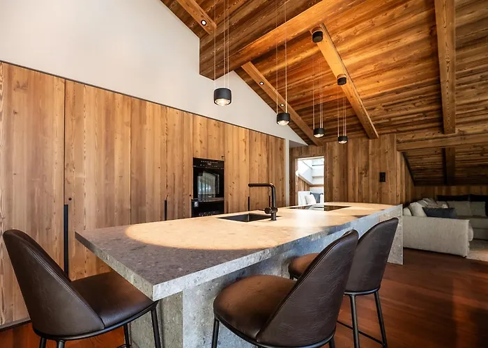 Viscaria Penthouse With Amazing Matterhorn View 아파트 체르마트