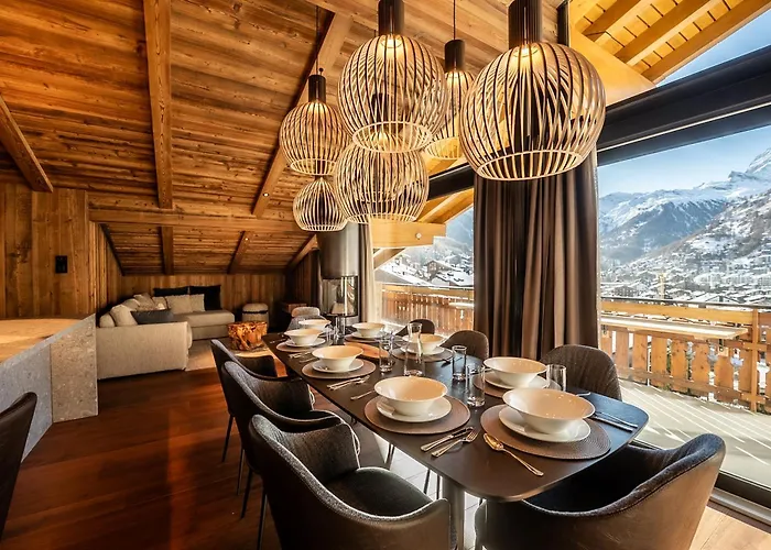 公寓 Viscaria Penthouse With Amazing Matterhorn View